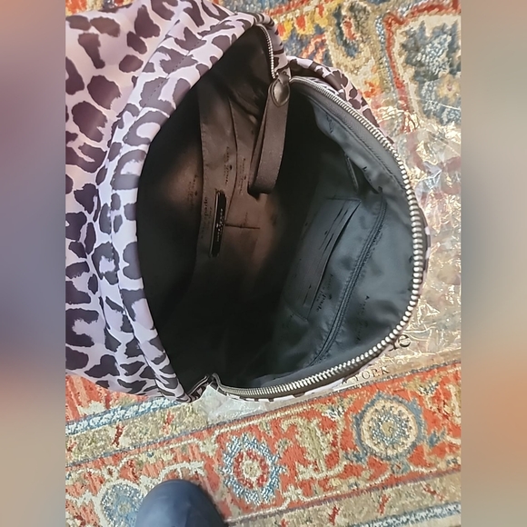 kate spade Lilac Leopard Print Backpack - Picture 8 of 9